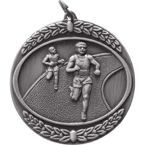 Metal Koşucu Figürlü Madalya